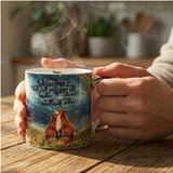 Fox Under The Moon 'Little Hug' Boxed Mug