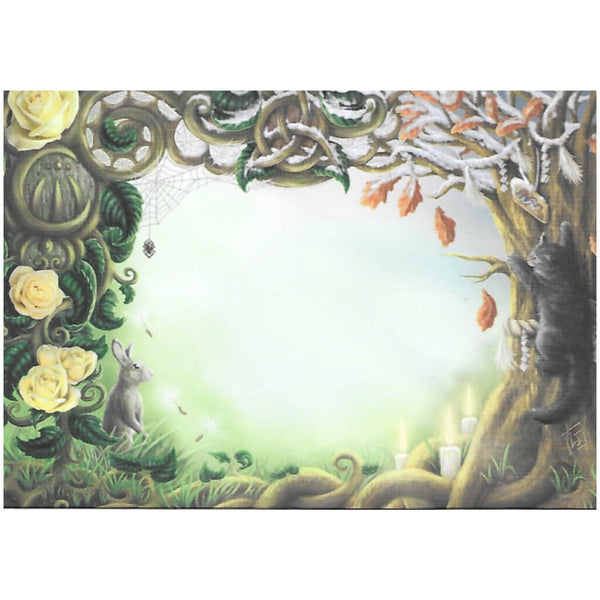 Frosty Friends Yule Greeting Card