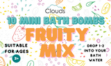 10 Fruity Mini Bath Bombs