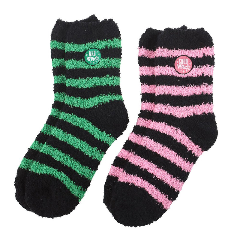 Good Witch Bad Witch Fluffy Socks Set