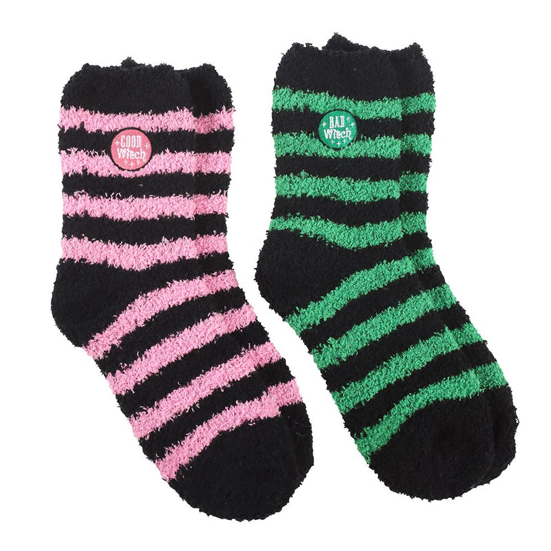 Good Witch Bad Witch Fluffy Socks Set