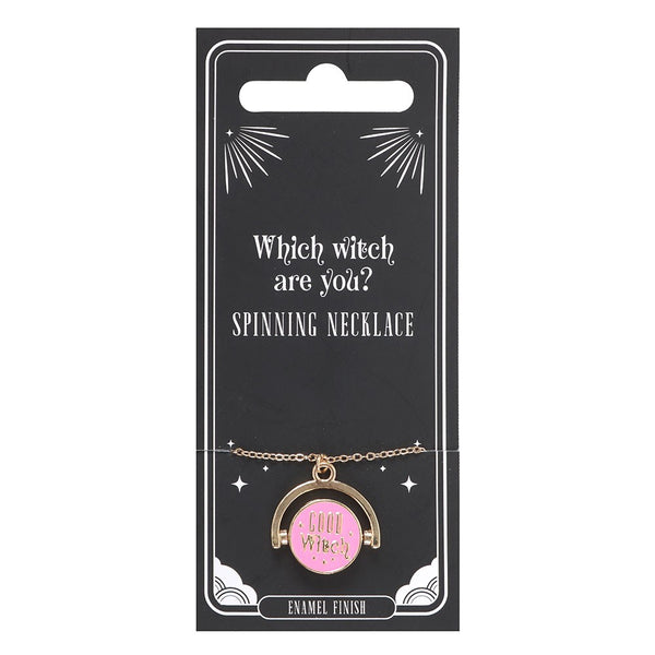 Which Witch Are You Spinning Necklace