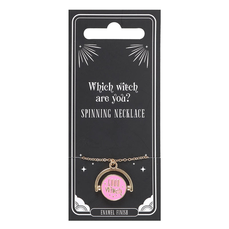 Which Witch Are You Spinning Necklace