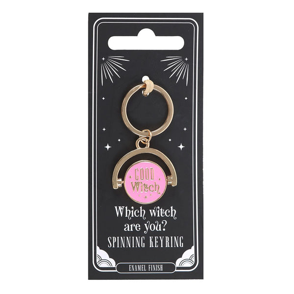 Which Witch Are You Spinning Keyring