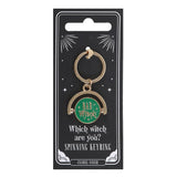 Which Witch Are You Spinning Keyring