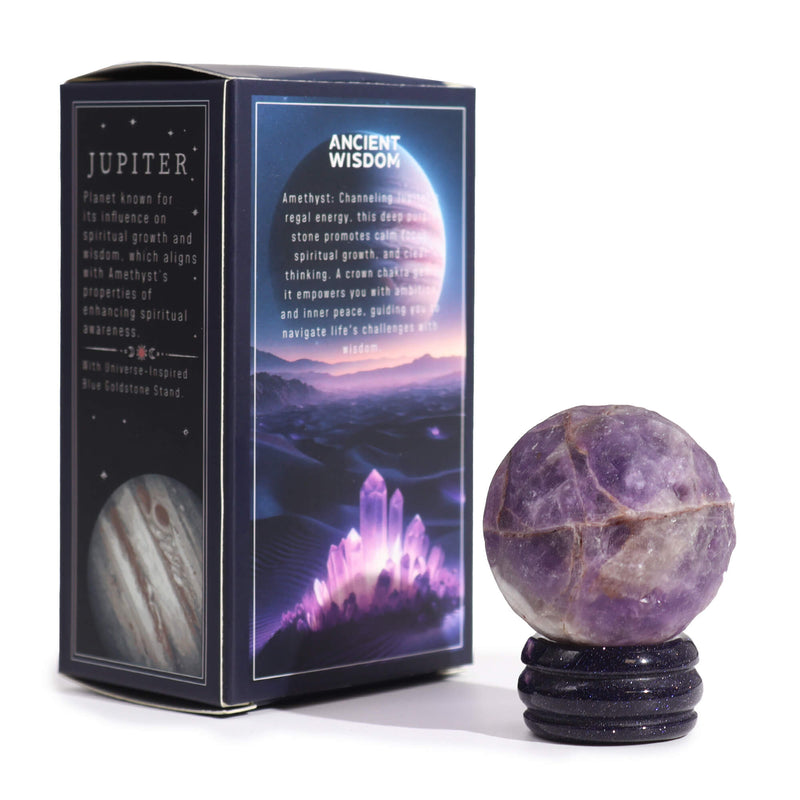 Gemstone Planet - Jupiter | Amethyst