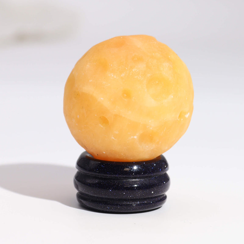 Gemstone Planet - Yellow Jade | Saturn