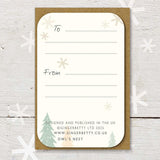 Family At Christmas Keepsake Card
