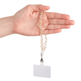 Golden Rutile Phone Charm