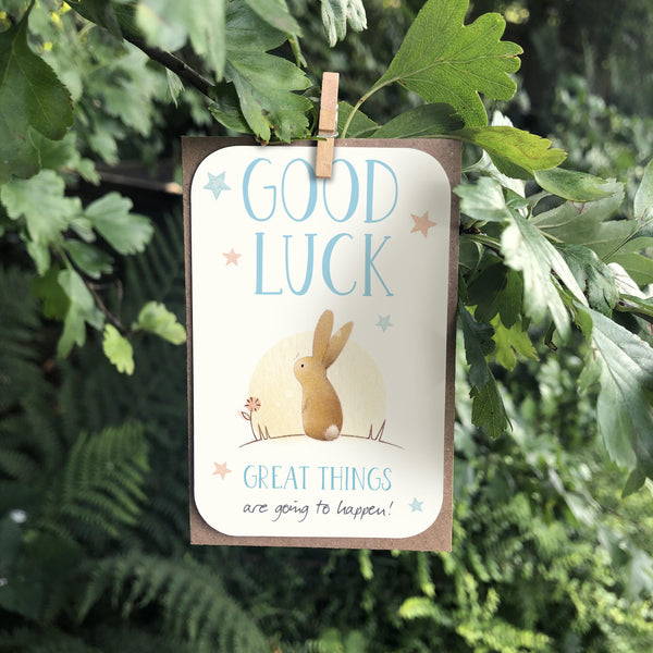 Good Luck Keepsake Card