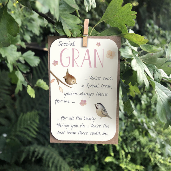 Gran Keepsake Card