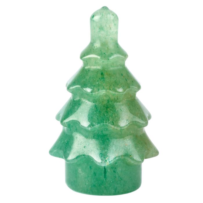 Green Aventurine Christmas Tree