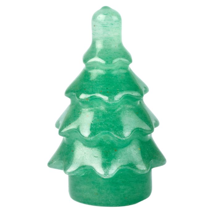 Green Aventurine Christmas Tree