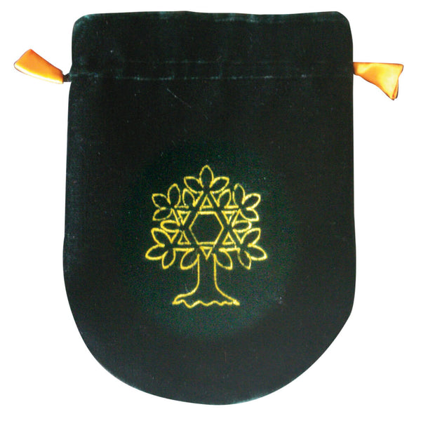 Velvet Tree of Life Tarot Bag