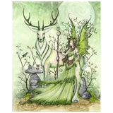 Guardian Yule Greeting Card