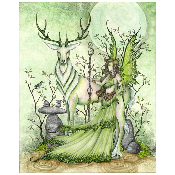Guardian Yule Greeting Card