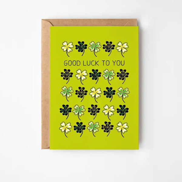 Good Luck Greeting Card
