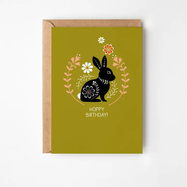 Hoppy Birthday Greeting Card