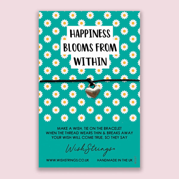 Happiness Blooms WishStrings Bracelet