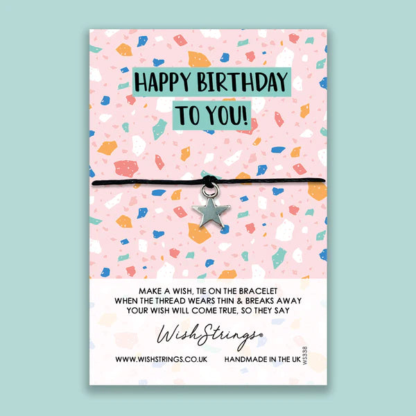 Happy Birthday To You - WishStrings Bracelet