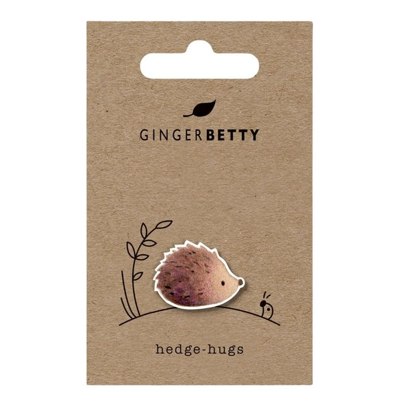 Hedgehog Pin Badge