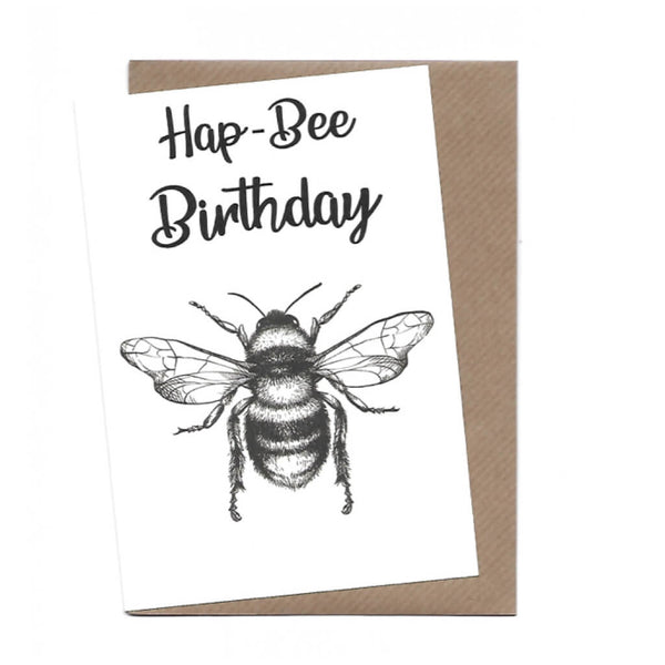 Hello Sweetie Hap-Bee Birthday Greetings Card