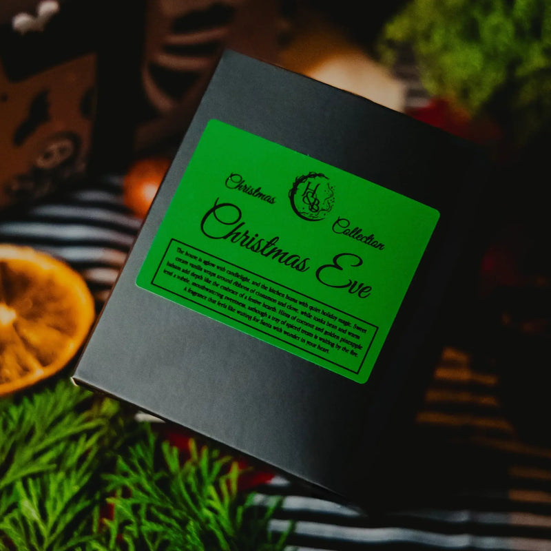 Christmas Eve Scented Soy Candle Jar