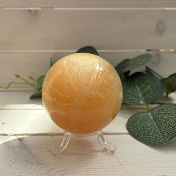 Honey Calcite Sphere - 6.5cm