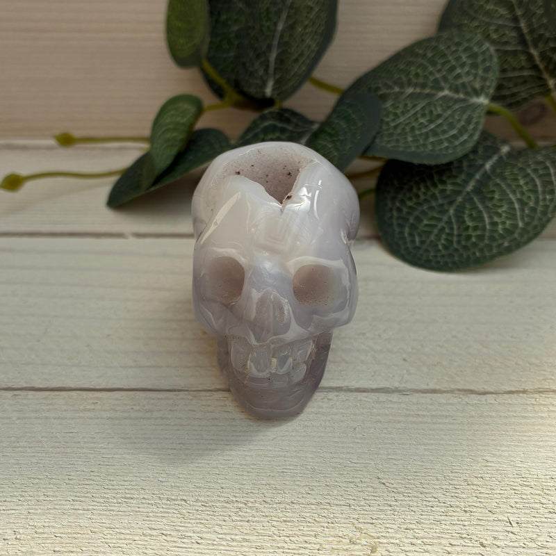 Agate Crystal Skull - Small