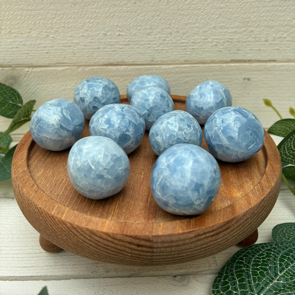 Blue Calcite Tumblestone - Extra Large