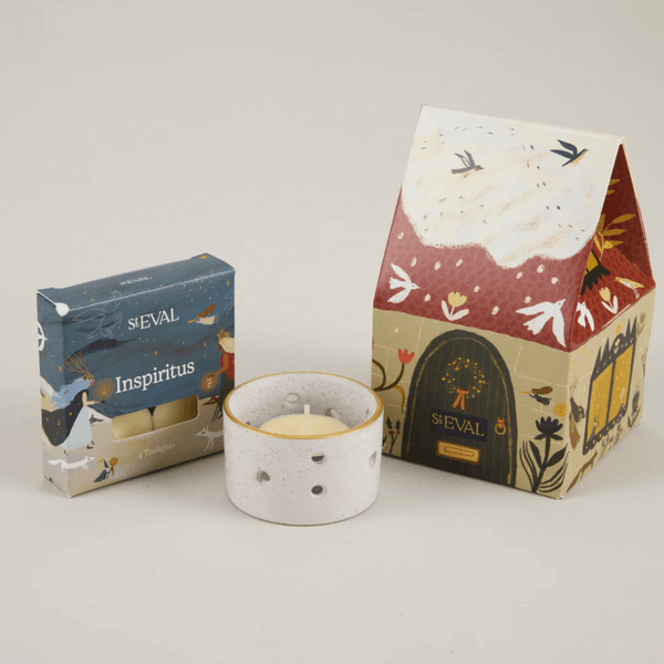 Inspiritus Christmas Cottage Candle Gift Set