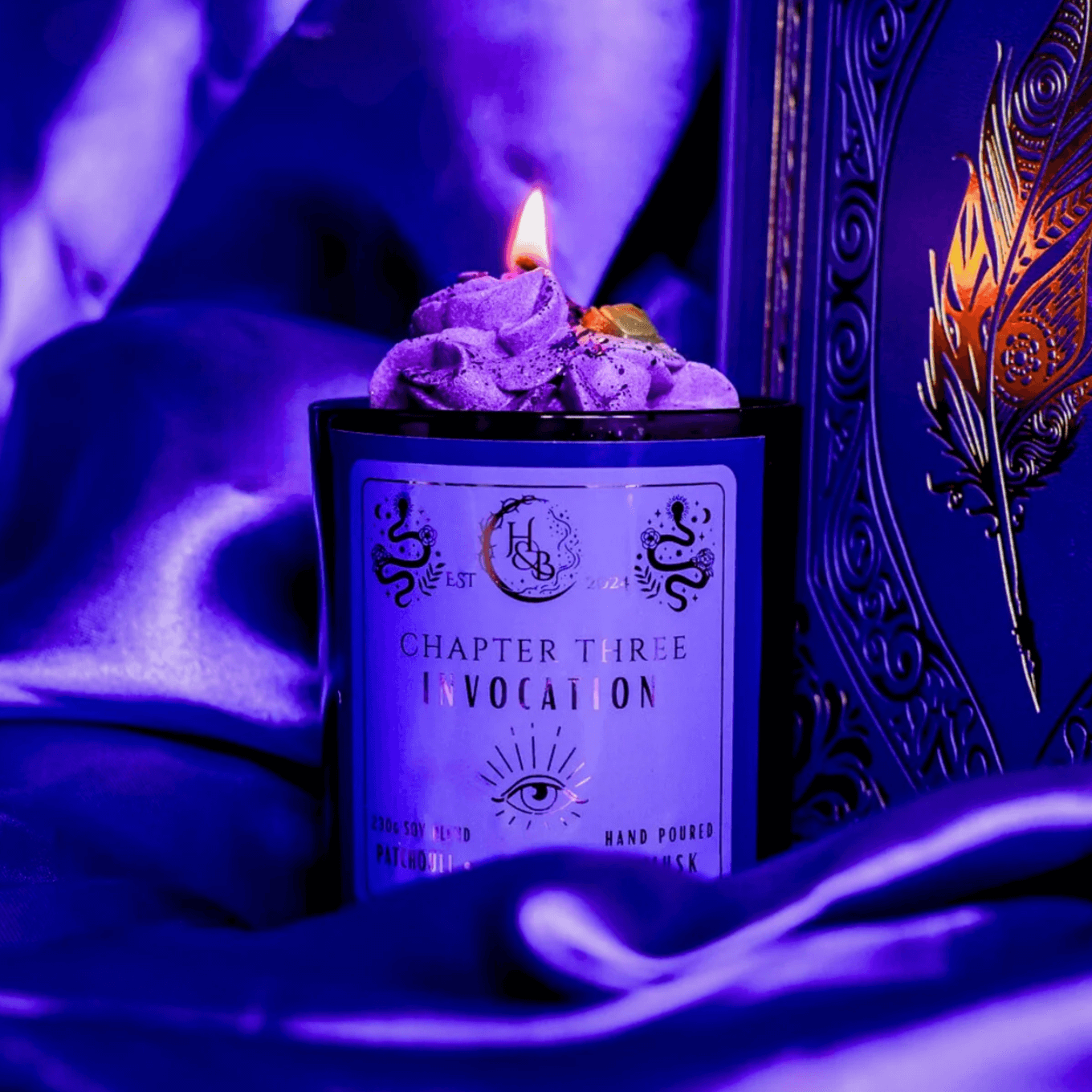 Invocation Whipped Candle by Hex & Boon | Clouds