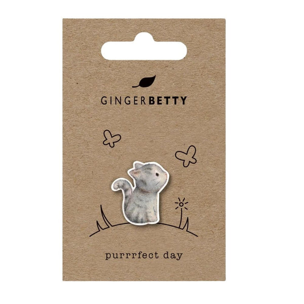 Kitten Pin Badge