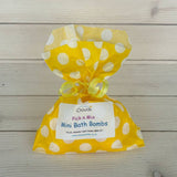 10 Lemon Mini Bath Bombs
