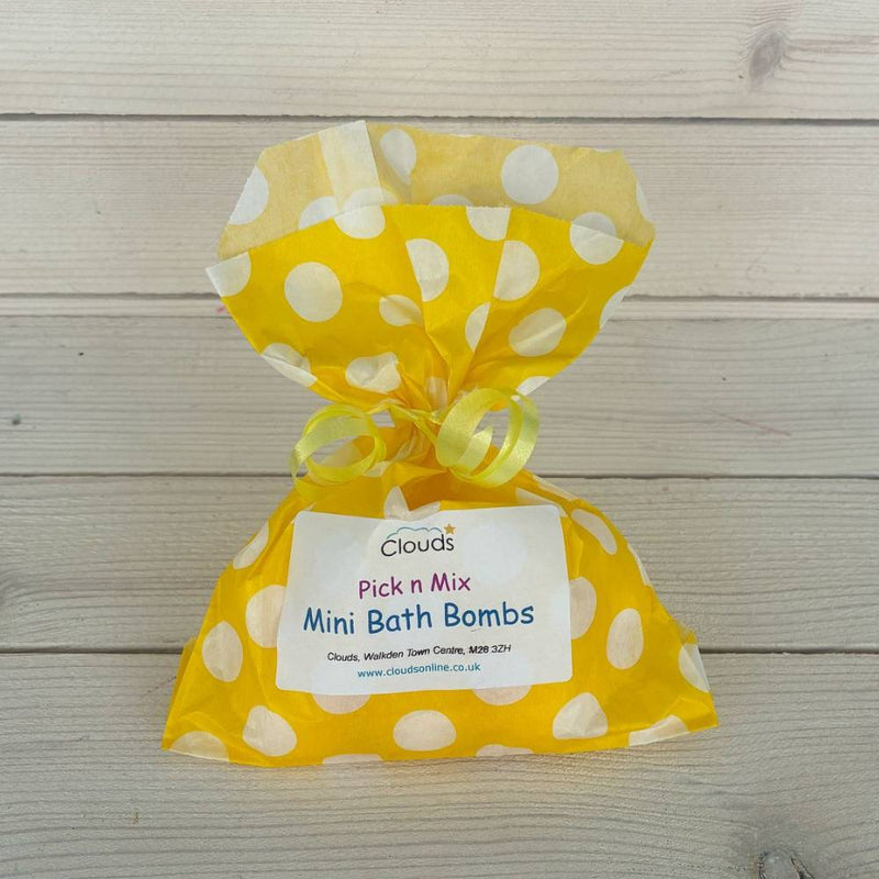 10 Lemon Mini Bath Bombs