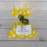 10 Lemon & Lime Mini Bath Bombs