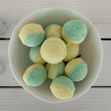 10 Lemon & Lime Mini Bath Bombs