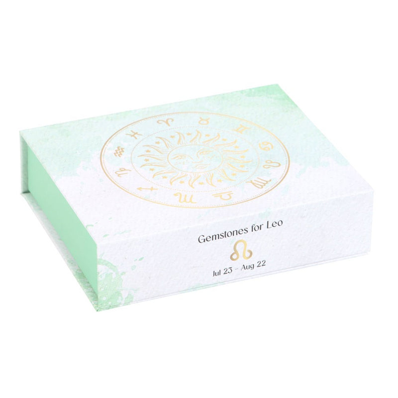 Leo Crystal Gemstones Set