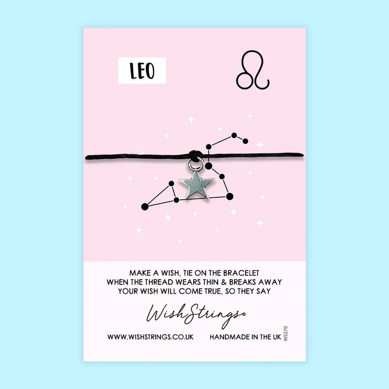 Leo Star Sign - WishStrings Bracelet