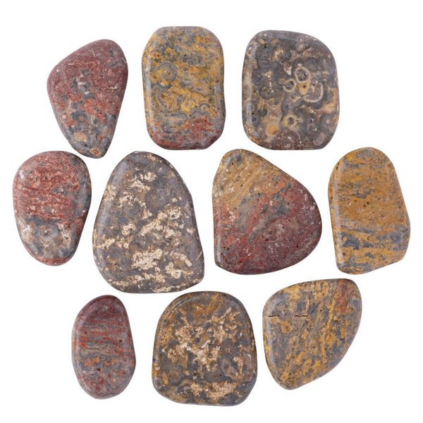 Leopardskin Jasper Tumblestone