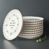 East of India Scallop Coaster - Let Me Drink About It