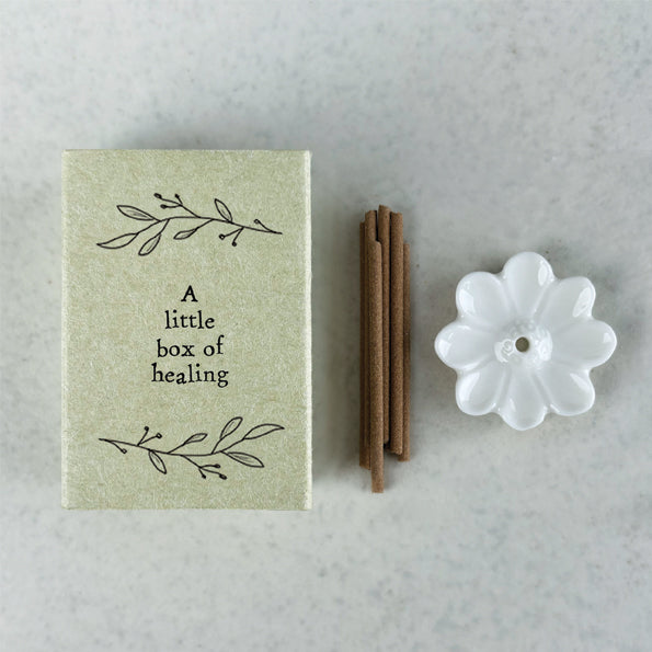 Little Box of Healing Incense Holder in Matchbox