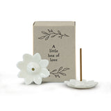 Little Box of Love Incense Holder in Matchbox