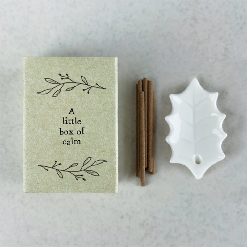 Little Box of Calm Incense Holder in Matchbox