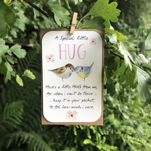 A Special Little Hug Keepsake Card