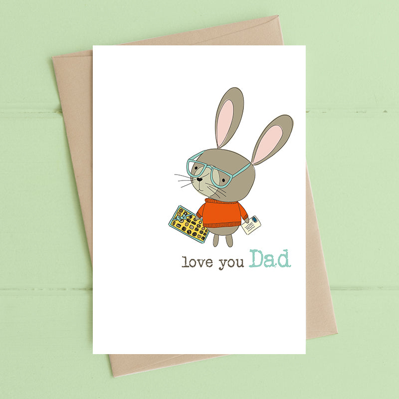 Love You Dad Greeting Card