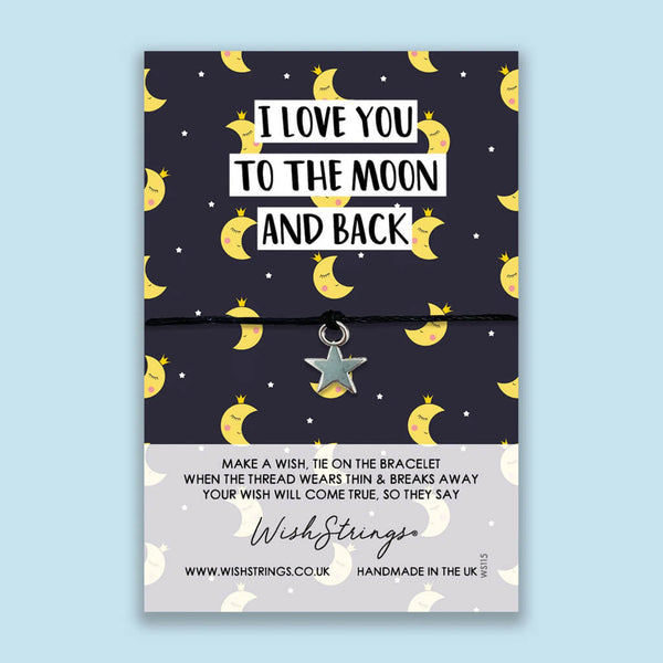 Moon and Back WishStrings Bracelet