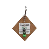 Crystal Bead Keyring - Luck