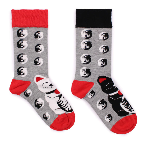 Socks & Incense Gift Set - Lucky Cats