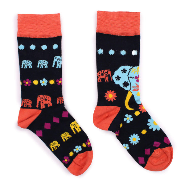 Lucky Elephant Bamboo Socks